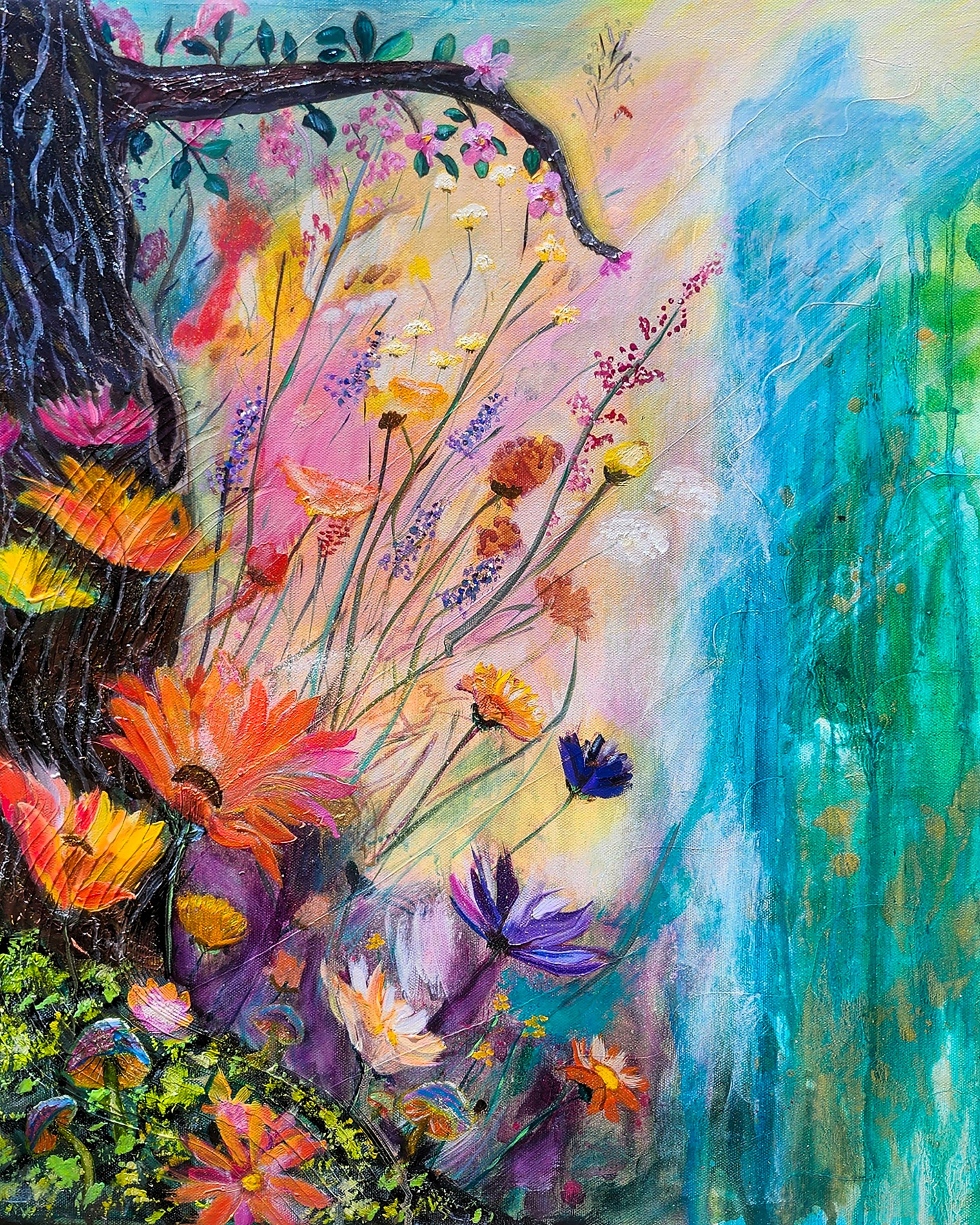 Wildflower Glory Canvas Print