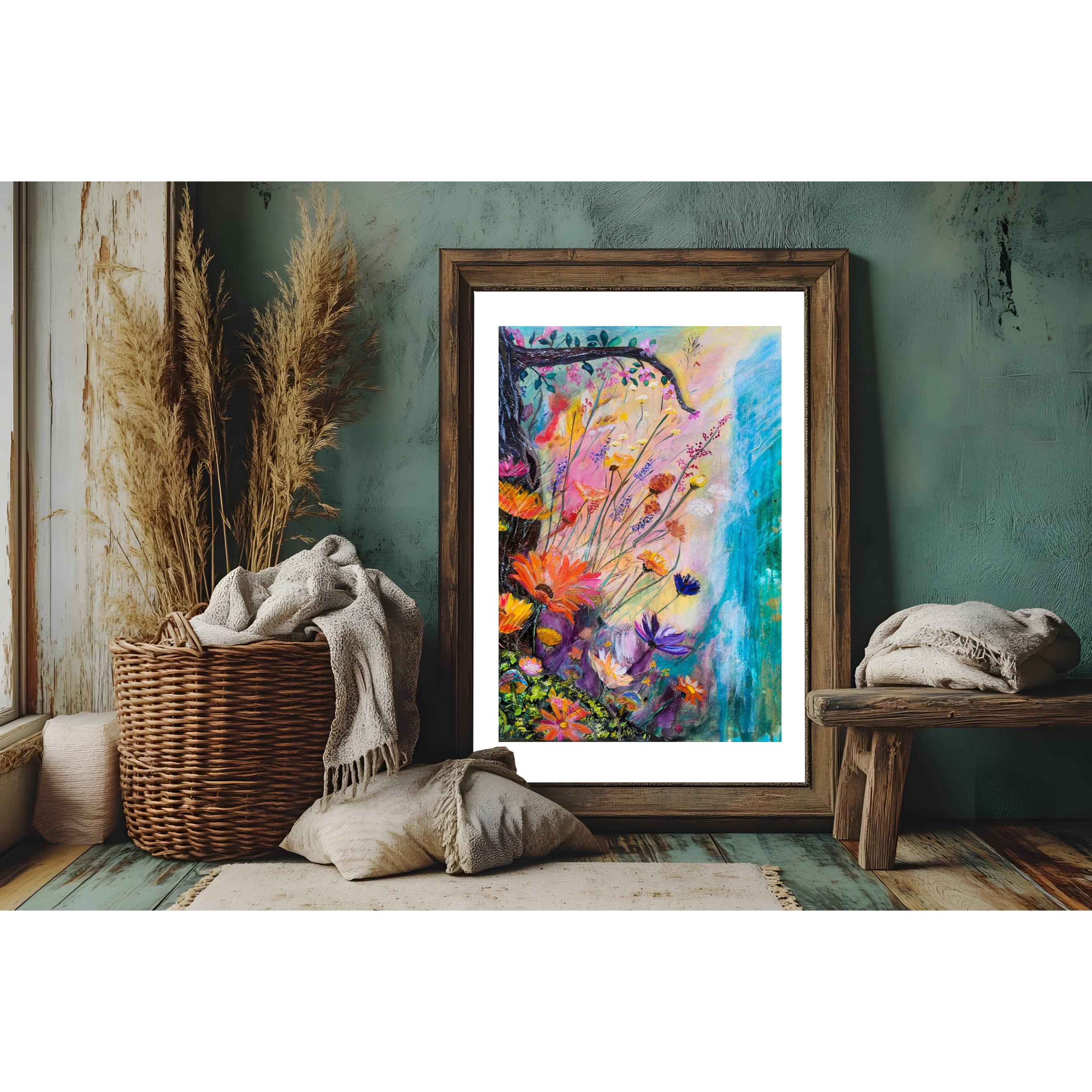 Wildflower Glory~ Canvas Print image 1