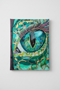 Dragon's Eye Canvas Print Mockup