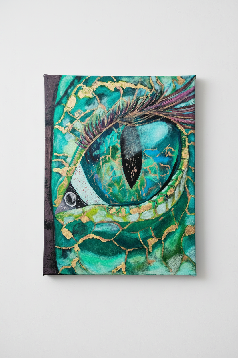 Dragon's Eye Top-Down Flat Lay