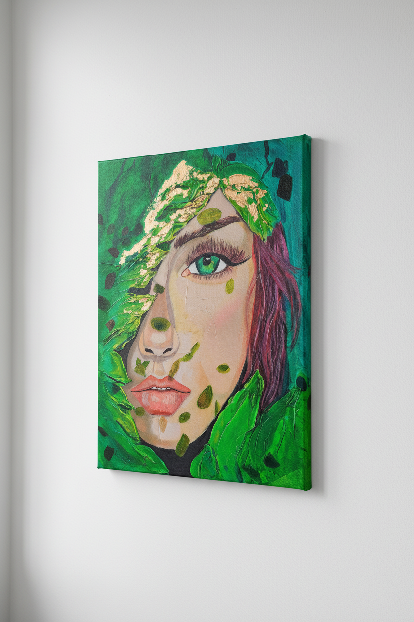Forest Keeper Canvas Print Mockup