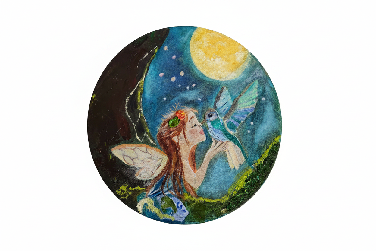 Hummingbird Fairy - Original