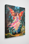 Midnight Blessing Vibrant Canvas Mockup