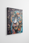 Midnight Prowl Canvas Print Mockup