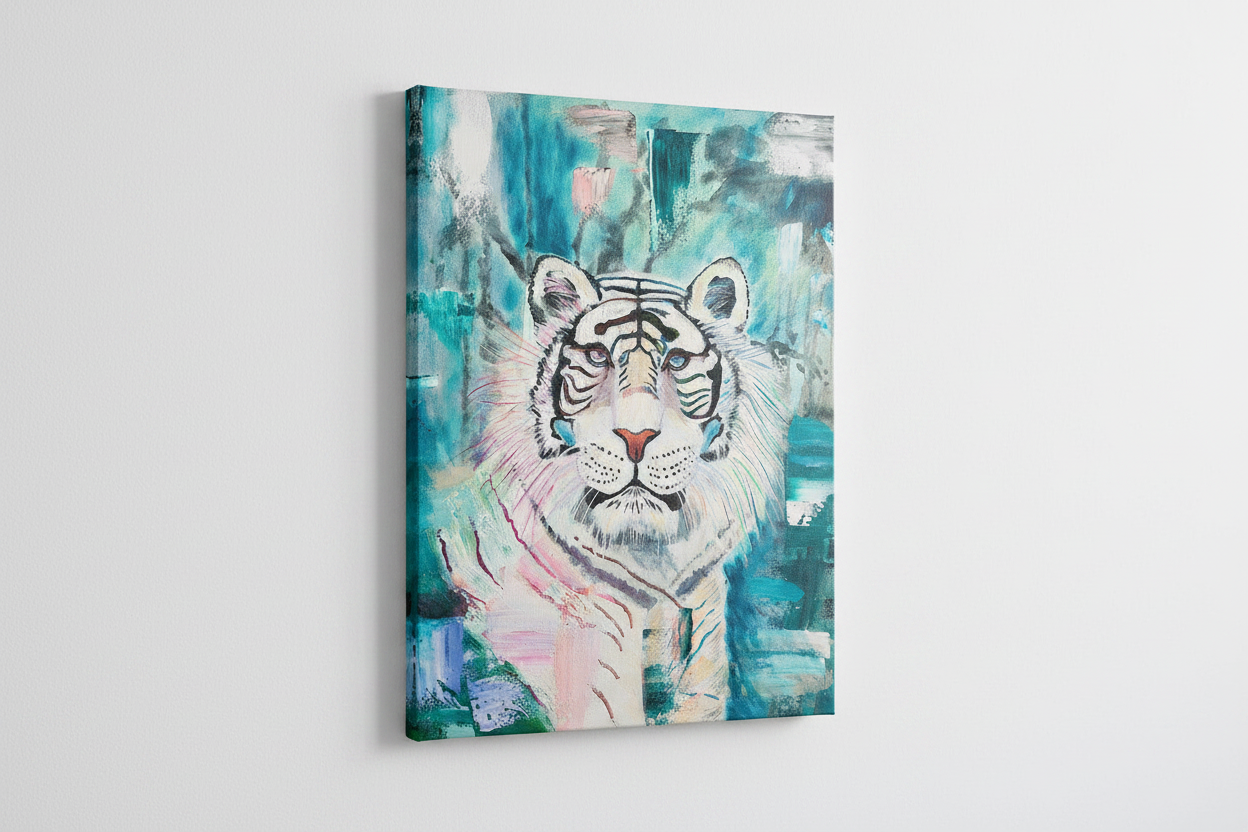 Overcoming Canvas Print Mockup
