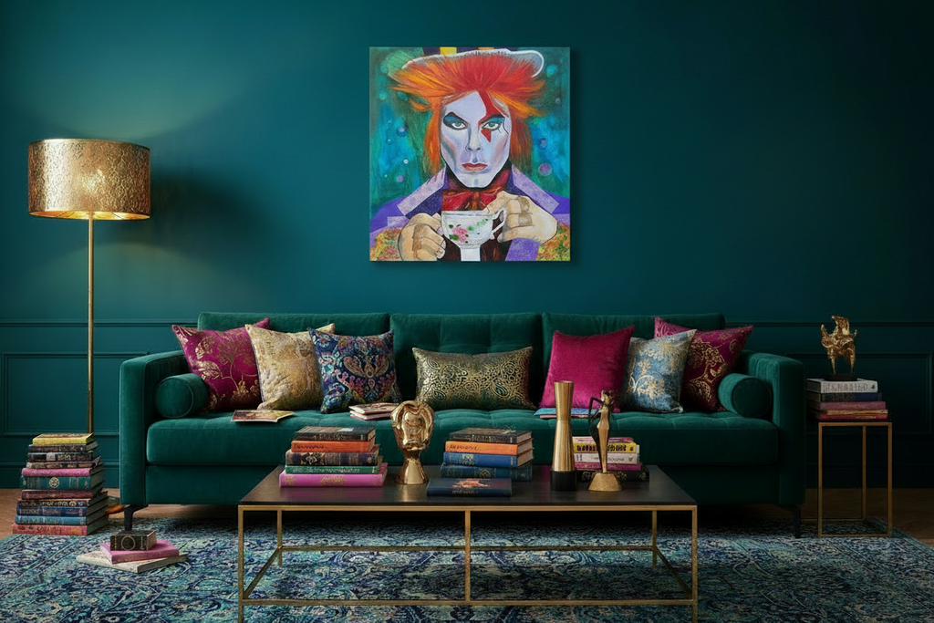 Whimsical Mad Hatter - Original